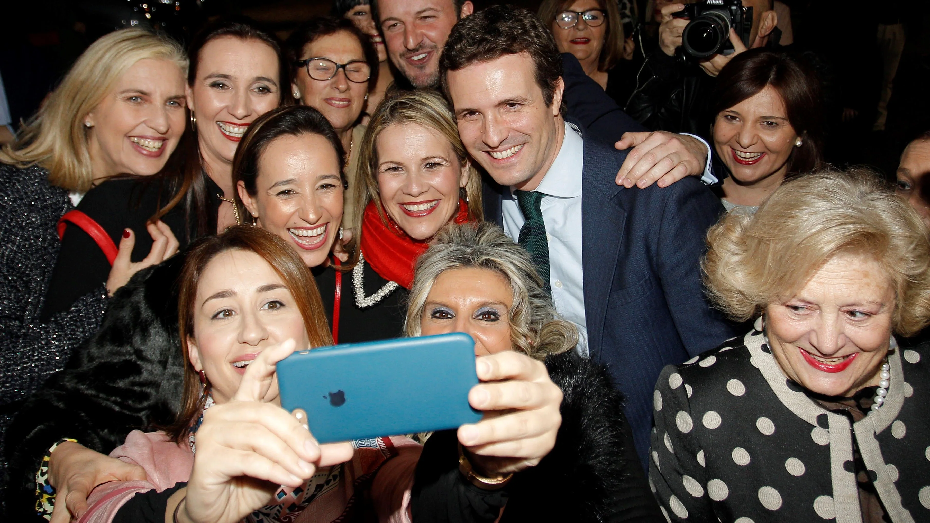 El presidente del Partido Popular, Pablo Casado