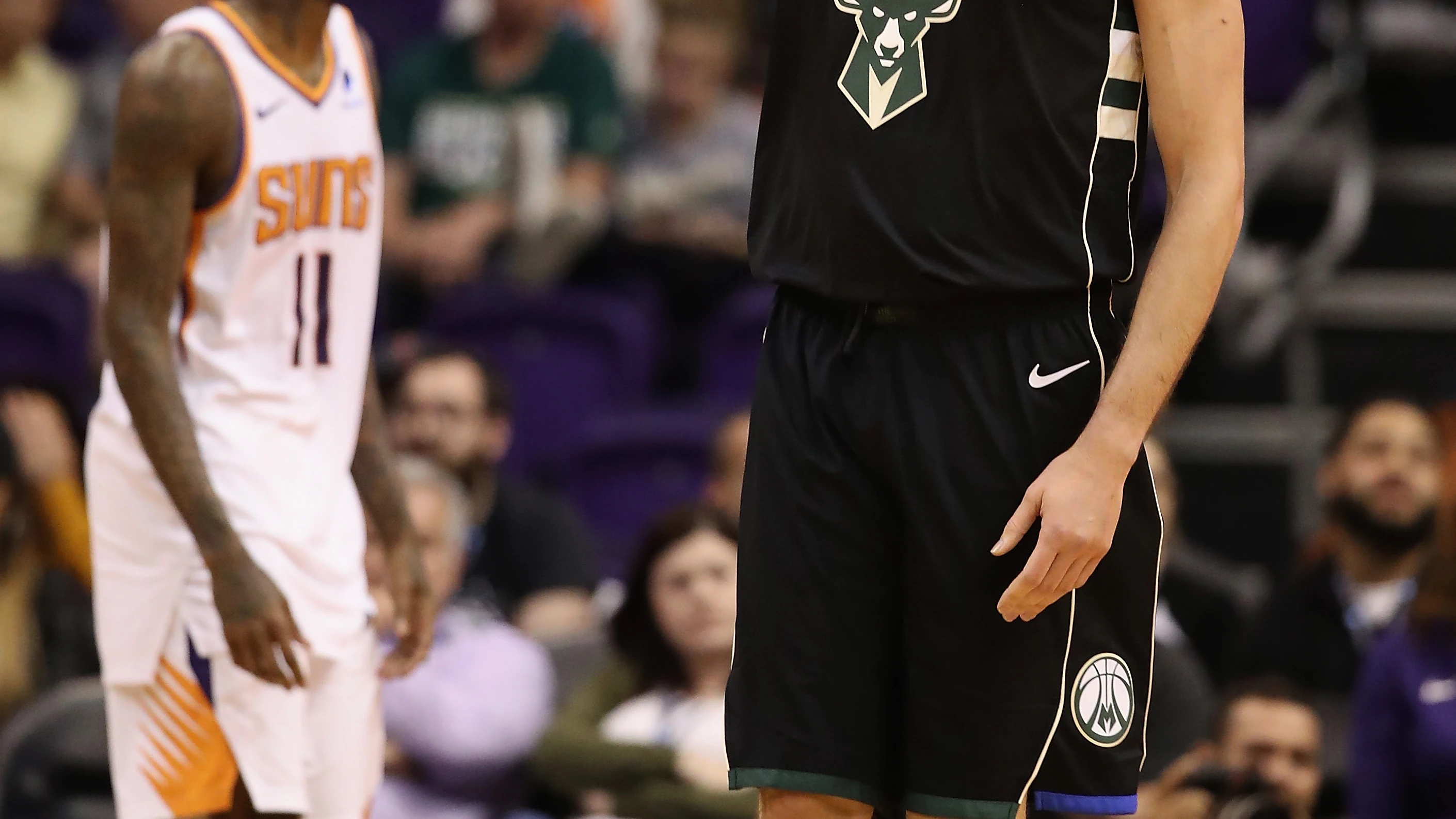 Pau Gasol, durante un partido con los Bucks