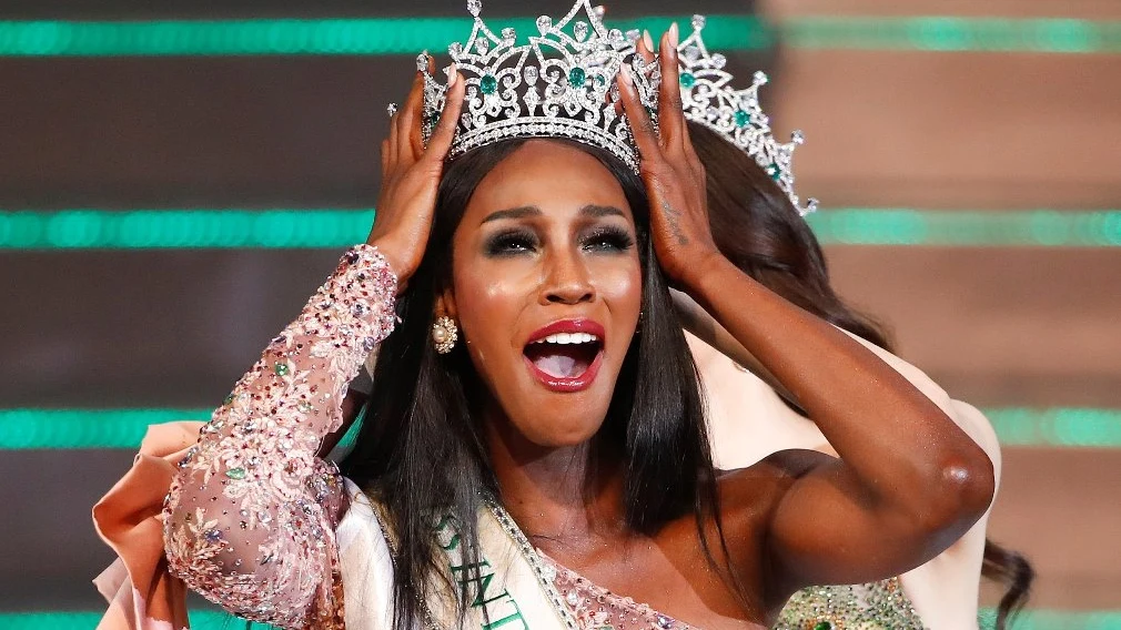 La ganadora del certamen de belleza Miss International Queen 2019, la estadounidense Jazell Barbie Royale