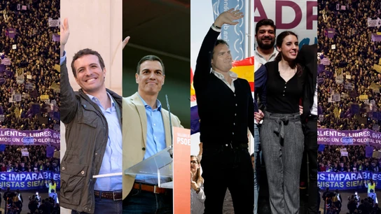 Los ecos de la movilización feminista resuenan sin lograr unir a los partidos en la causa por la igualdad Los ecos de la movilización feminista resuenan sin lograr unir a los partidos en la causa por la igualdad