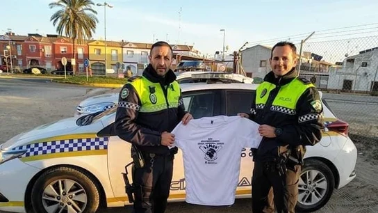 Policías sevillanos solidarios Policías sevillanos solidarios