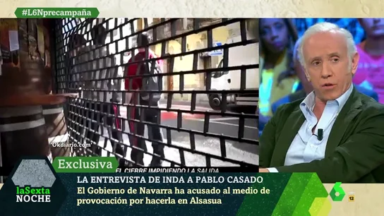 Eduardo Inda, en laSexta Noche Eduardo Inda, en laSexta Noche