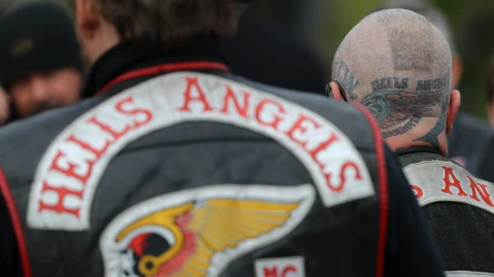 Miembros de los 'Ángeles del Infierno'. Miembros de los 'Ángeles del Infierno'.