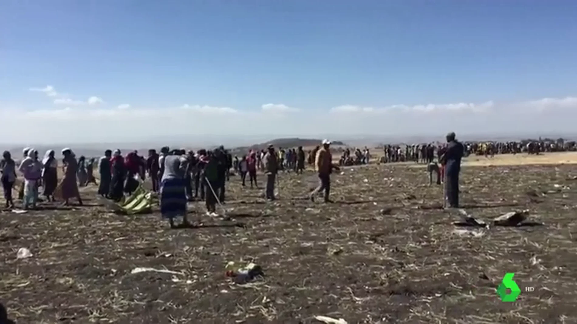 Dos españoles entre los 157 muertos del avión siniestrado en Etiopía