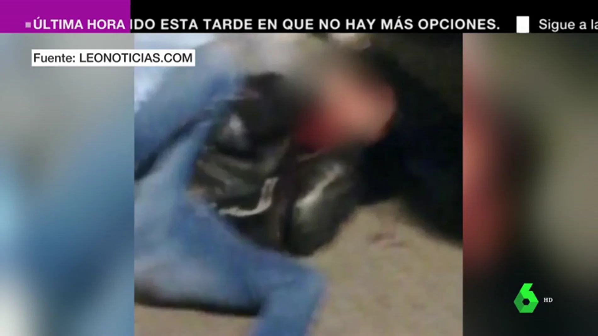 Investigan la agresión extremadamente violenta de varias personas a un joven en León