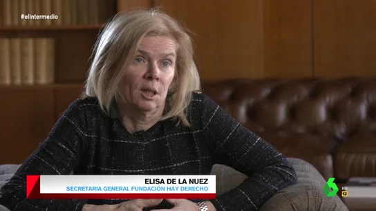 Elisa de la Nuez, sobre las puertas giratorias: "Cuando estas personas pasan a las empresas no es por su perfil profesional" Elisa de la Nuez, sobre las puertas giratorias: "Cuando estas personas pasan a las empresas no es por su perfil profesional"