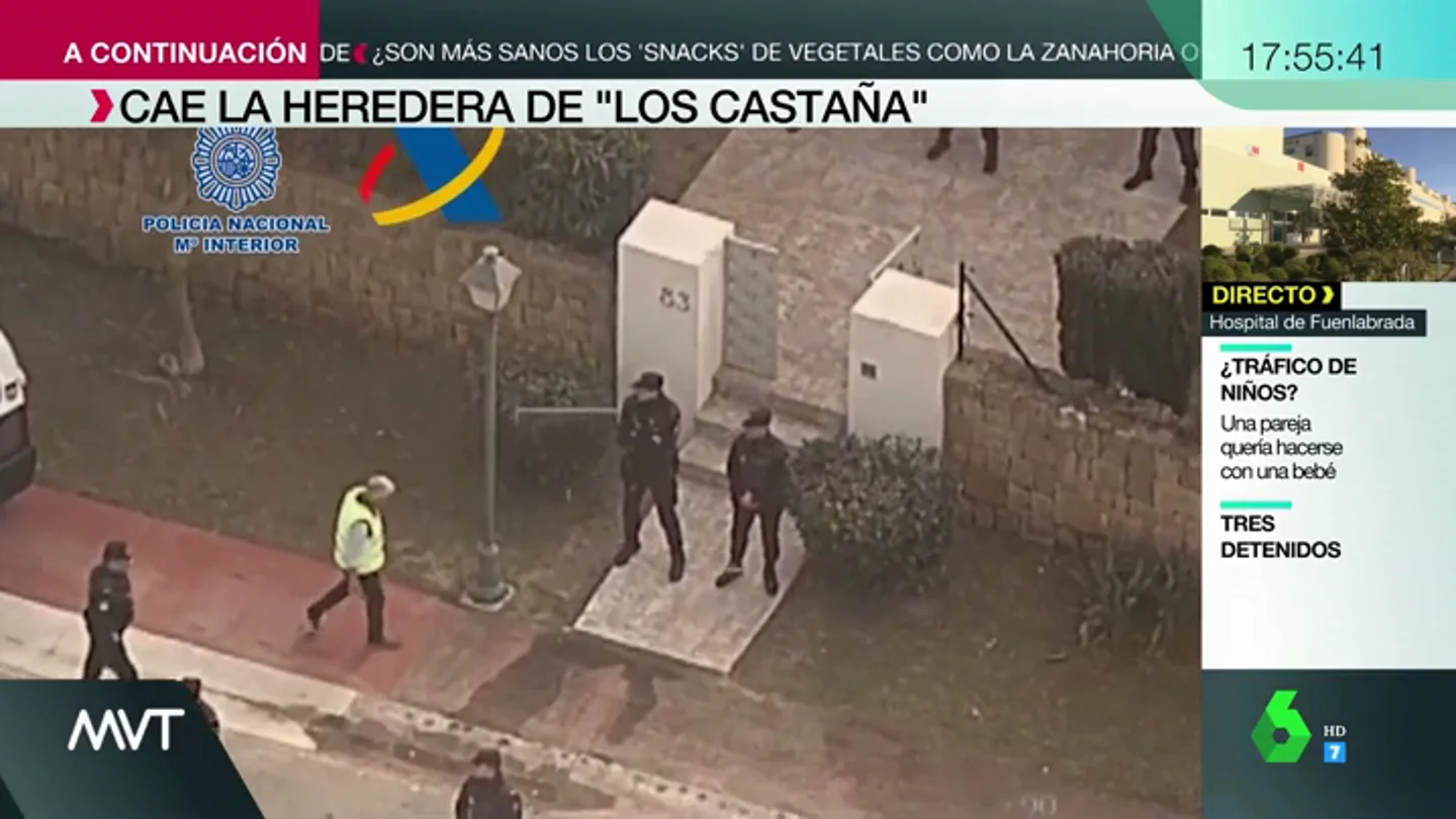 La Policía detiene a la pareja sentimental del líder del clan de 'los Castaña' La Policía detiene a la pareja sentimental del líder del clan de 'los Castaña'