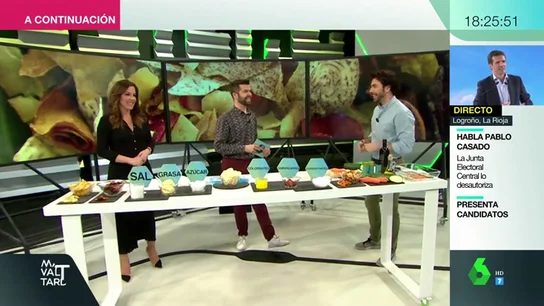 ¿Patatas fritas o 'snacks' vegetales para el aperitivo? Ambos tienen casi las mismas cantidades de grasa, calorías, sal y azúcares ¿Patatas fritas o 'snacks' vegetales para el aperitivo? Ambos tienen casi las mismas cantidades de grasa, calorías, sal y azúcares