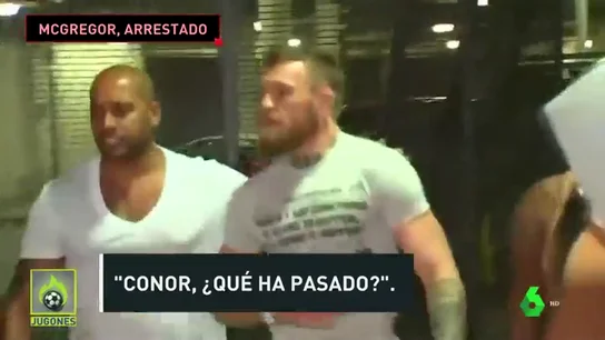 Detienen a Conor McGregor en Miami por destrozar y robar el móvil de un fan Detienen a Conor McGregor en Miami por destrozar y robar el móvil de un fan