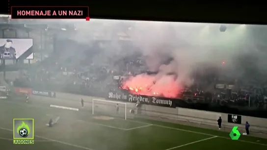 Polémica en Alemania por un homenaje a un hincha neonazi en la cuarta división Polémica en Alemania por un homenaje a un hincha neonazi en la cuarta división