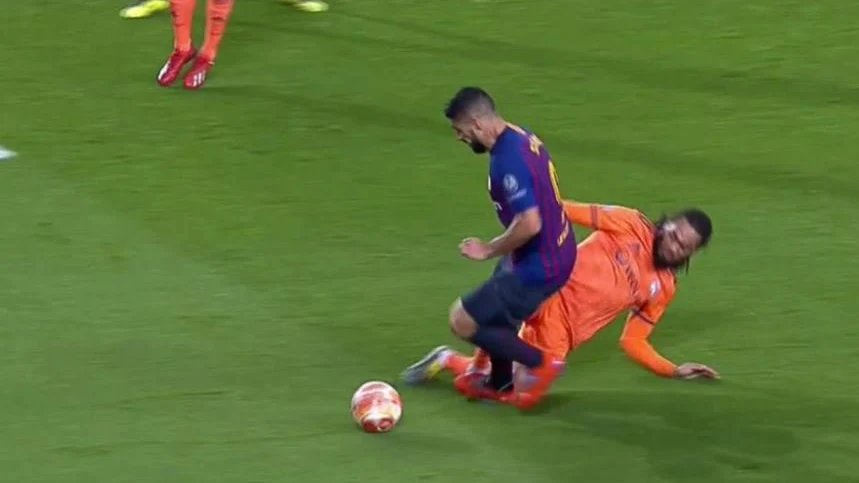 El penalti sobre Luis Suárez