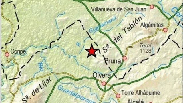 Terremoto de magnitud 4 en Olvera Terremoto de magnitud 4 en Olvera