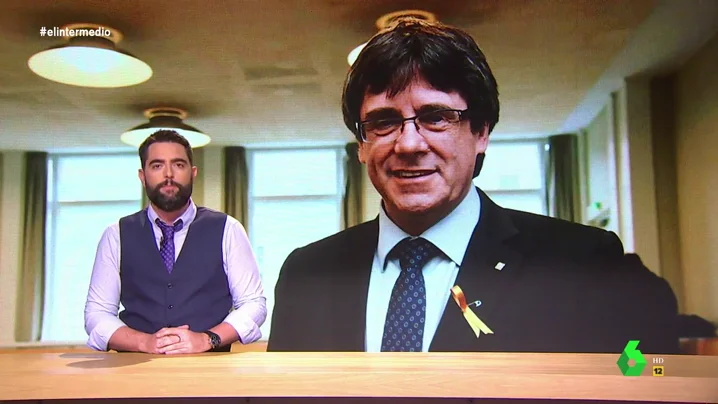 Puigdemont no es el primer candidato a las europeas huido de la justicia: Dani Mateo descubre quién fue pionero en España Puigdemont no es el primer candidato a las europeas huido de la justicia: Dani Mateo descubre quién fue pionero en España