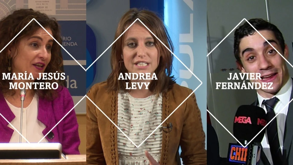 María Jesús Montero, Andrea Levy y Javier Fernández