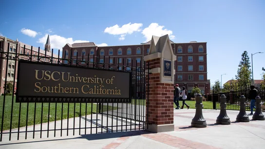 Campus de la USC (Universidad del Sur de California) en Los Ángeles, California, EEUU Campus de la USC (Universidad del Sur de California) en Los Ángeles, California, EEUU