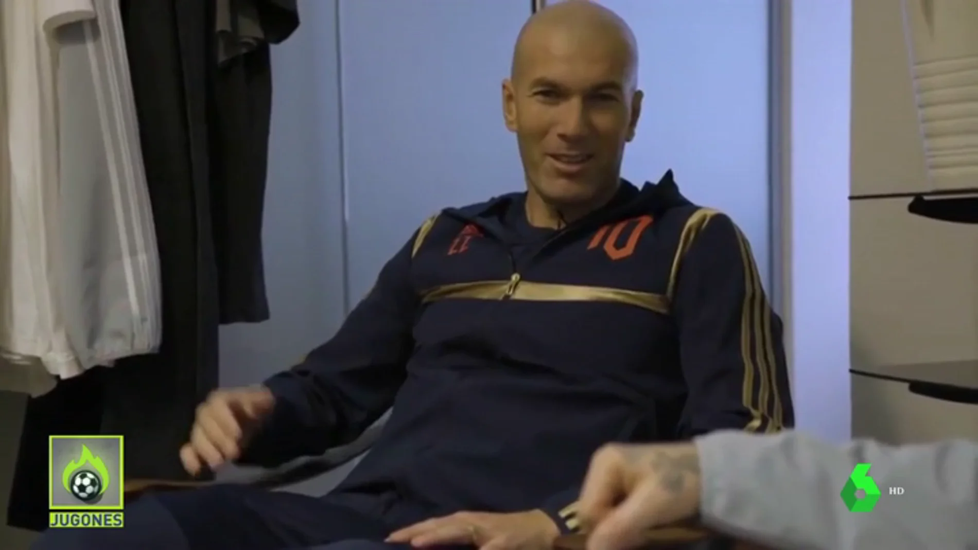 La frase viral de Zidane en una conversación con David Beckham