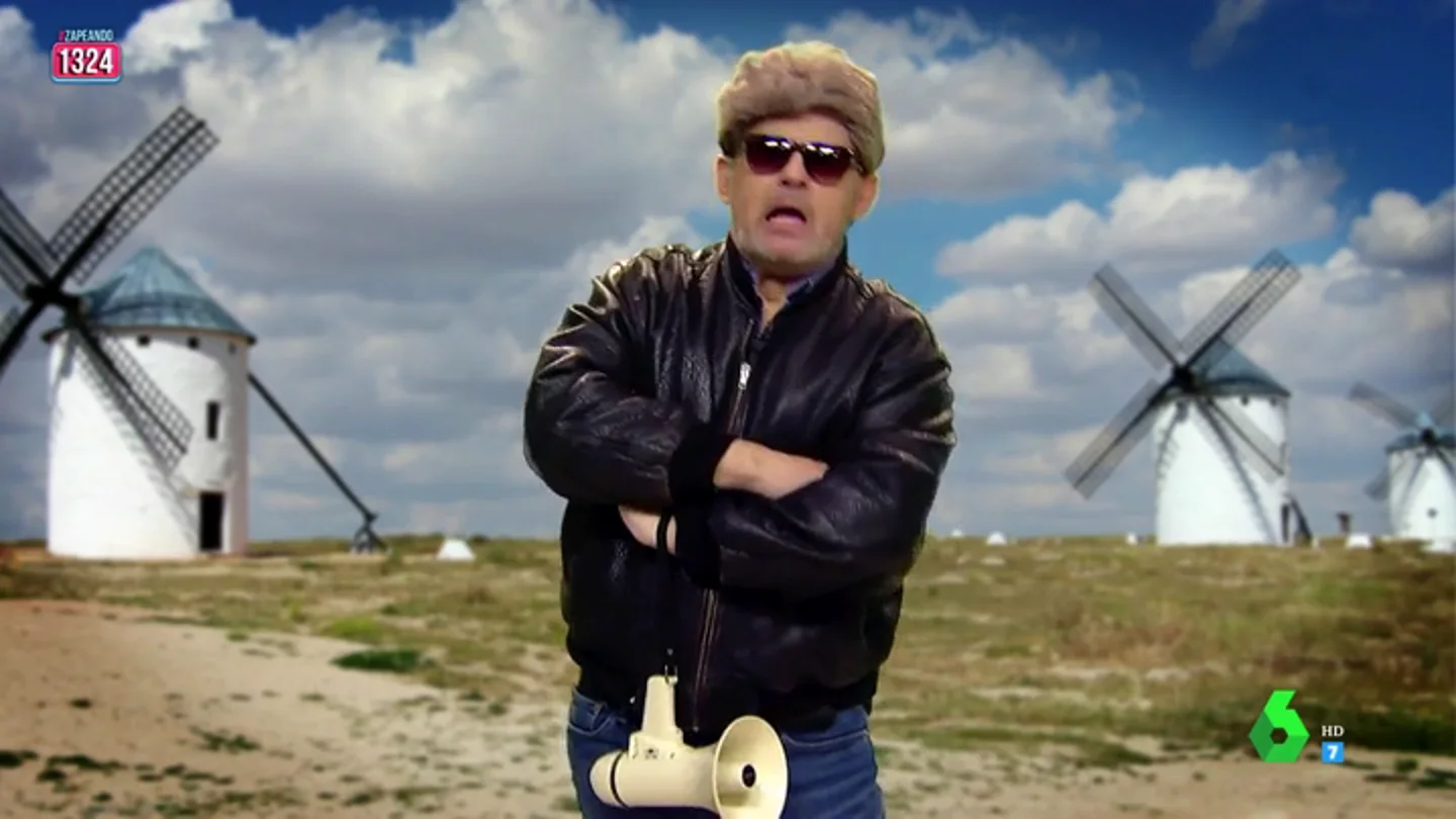 'Miki Almodóvar' llega al plató de Zapeando Miki Nadal se convierte en Almodóvar