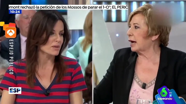 El duro encontronazo entre Celia Villalobos y Cristina Seguí: "¿Me estás llamando tonta?"