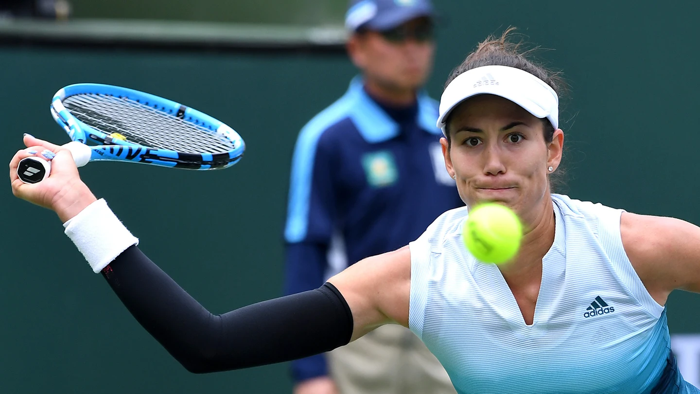 Muguruza en Indian Wells Muguruza en Indian Wells