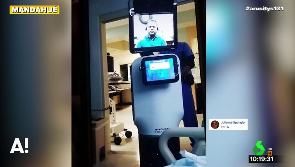 Indignación con los médicos de un hospital por utilizar a un robot para comunicar a un paciente que va a morir