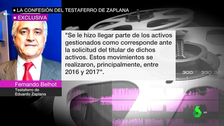 Exclusiva | Hablamos con el testaferro de Zaplana: "Actué como gestor de activos de su pertenencia"