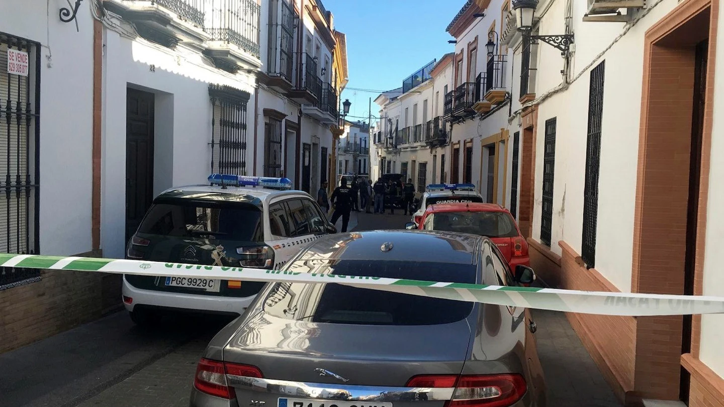 Vista de la calle de la localidad onubense de Bollullos Par del Condado Vista de la calle de la localidad onubense de Bollullos Par del Condado