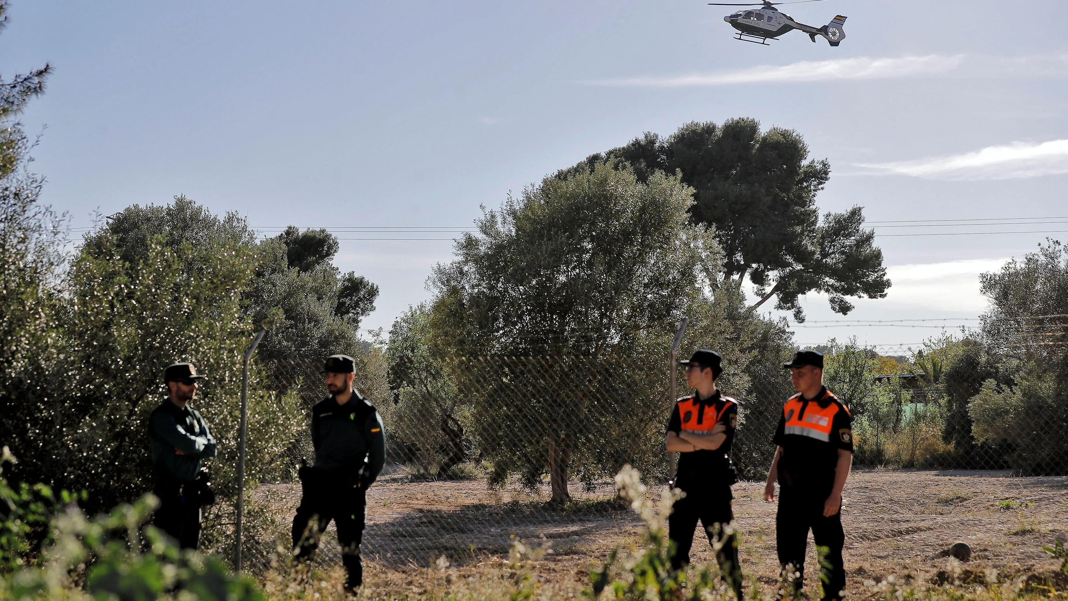  La Guardia Civil busca a dos menores, uno de pocos meses de edad y otro de tres años, desaparecidos en Godella