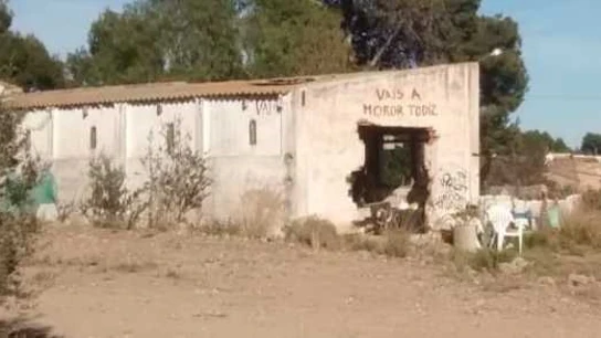 La caseta donde encontraron al padre La caseta donde encontraron al padre