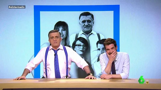 Surrealista momento en El Intermedio: Gonzo no puede contener la risa tras escuchar a Wyoming hablar en inglés Surrealista momento en El Intermedio: Gonzo no puede contener la risa tras escuchar a Wyoming hablar en inglés