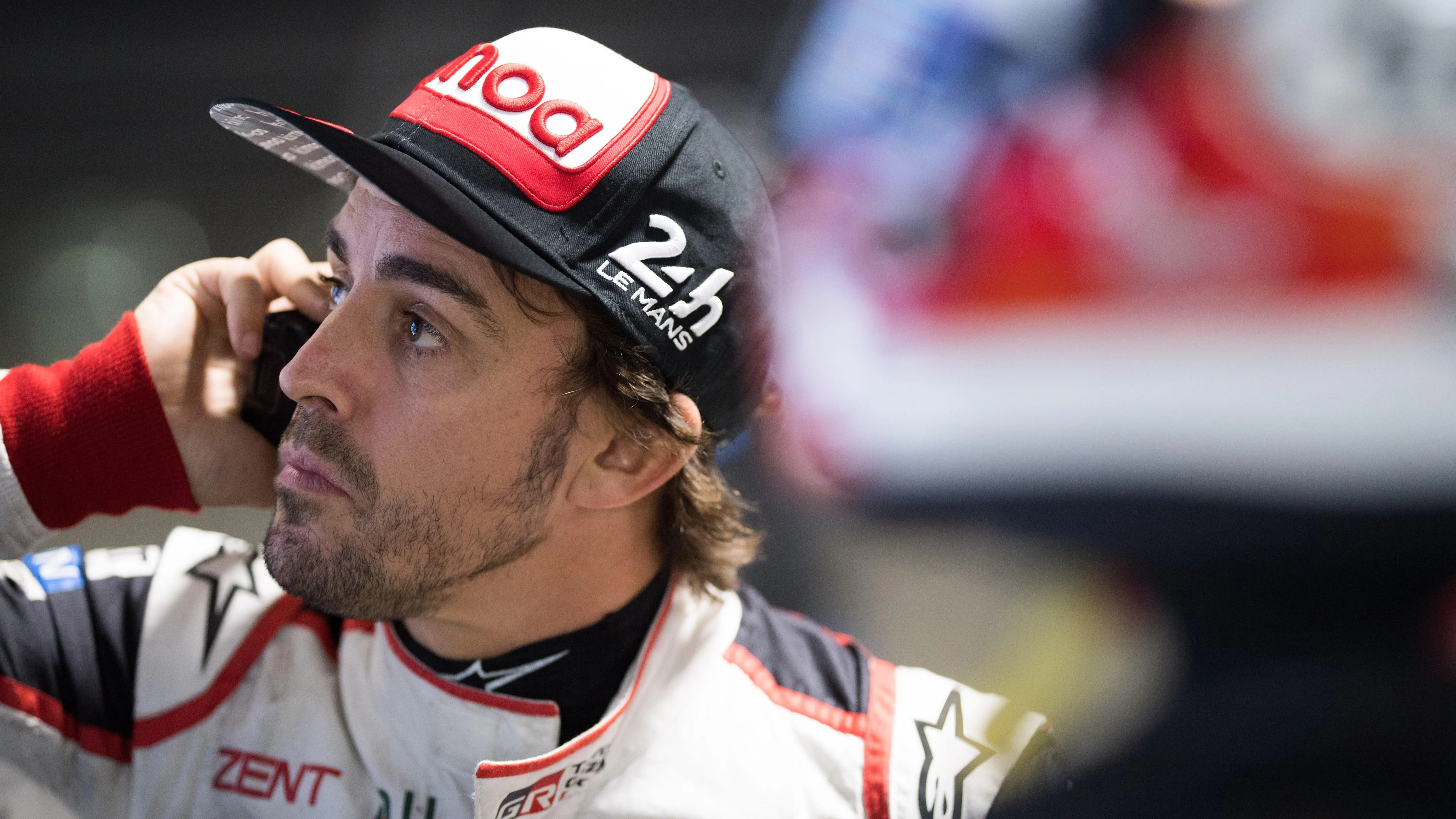 Fernando Alonso, durante el entrenamiento en el circuito de Sebring Fernando Alonso, durante el entrenamiento en el circuito de Sebring