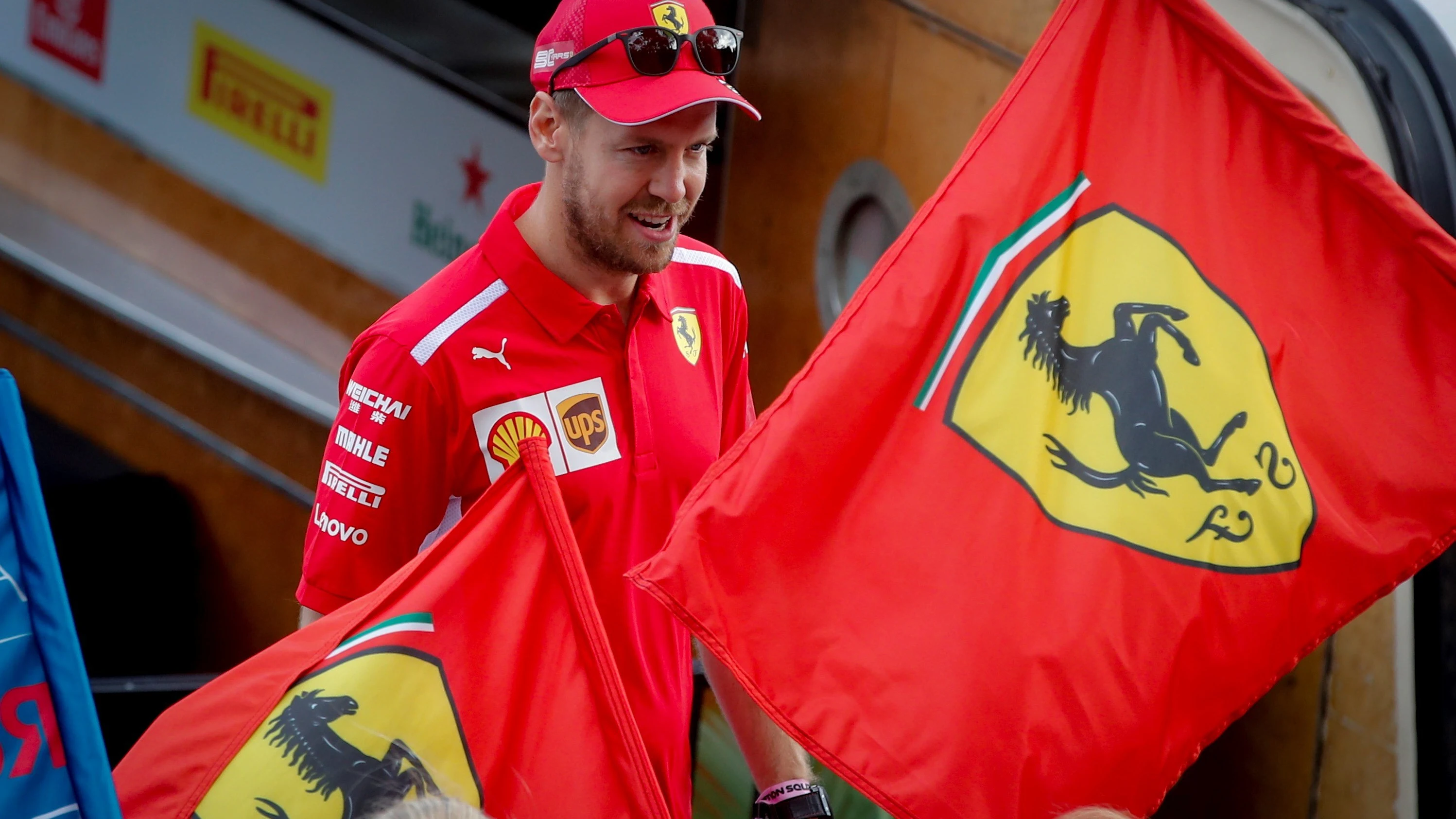 Sebastian Vettel, en Australia