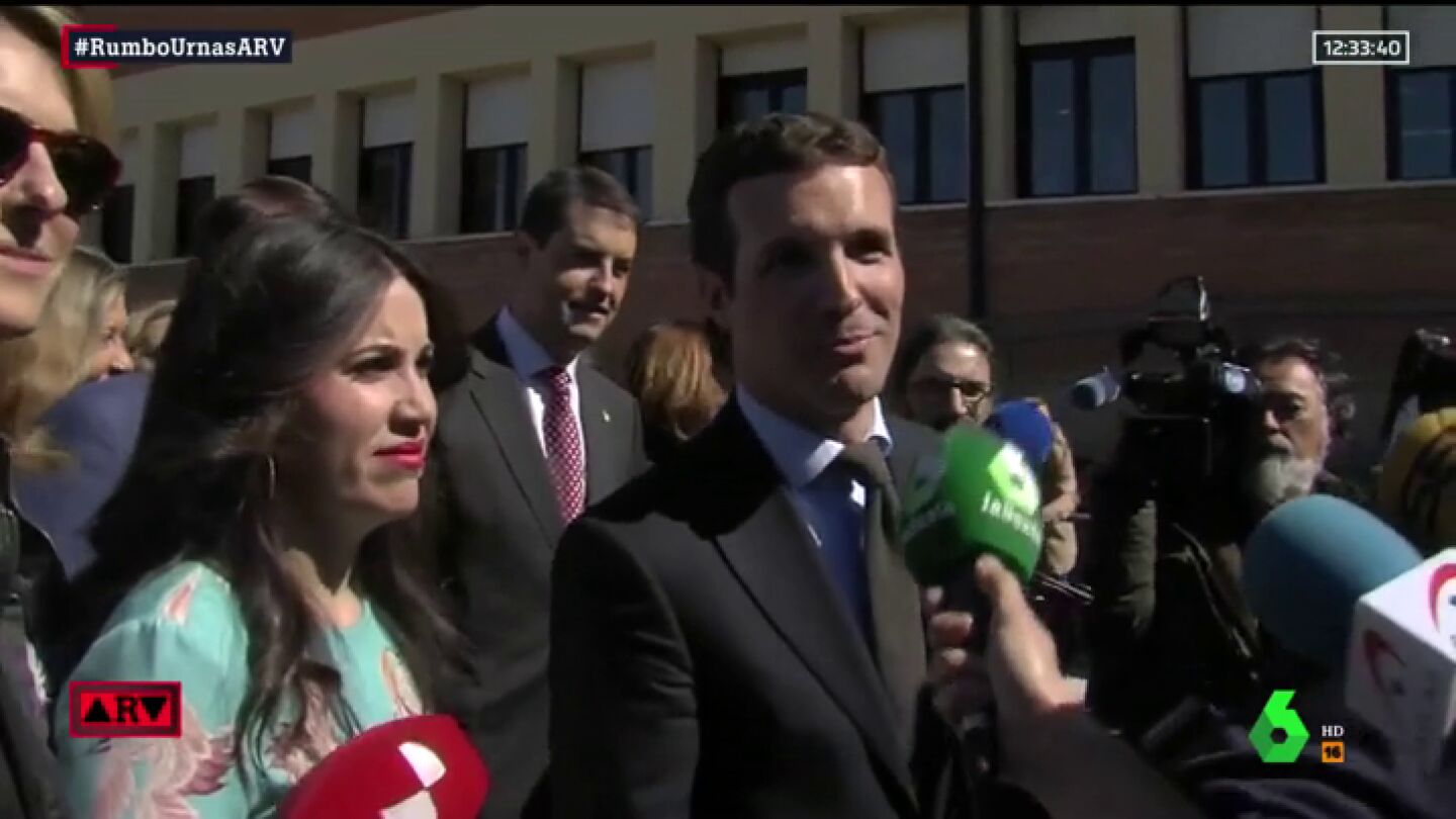 El l&iacute;der del PP, Pablo Casado