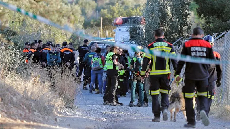 Equipos de rescate en Godella (Valencia)