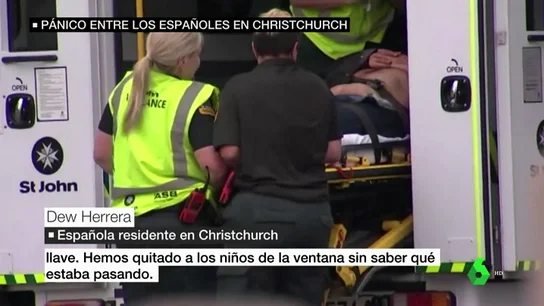 Pánico entre los españoles en Christchurch Pánico entre los españoles en Christchurch