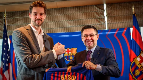 Pau Gasol vuelve al Barcelona como embajador global en EEUU Pau Gasol vuelve al Barcelona como embajador global en EEUU