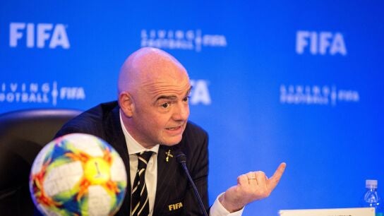 Gianni Infantino, presidente de la FIFA