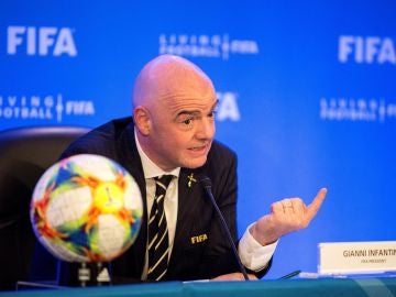 Gianni Infantino, presidente de la FIFA Gianni Infantino, presidente de la FIFA
