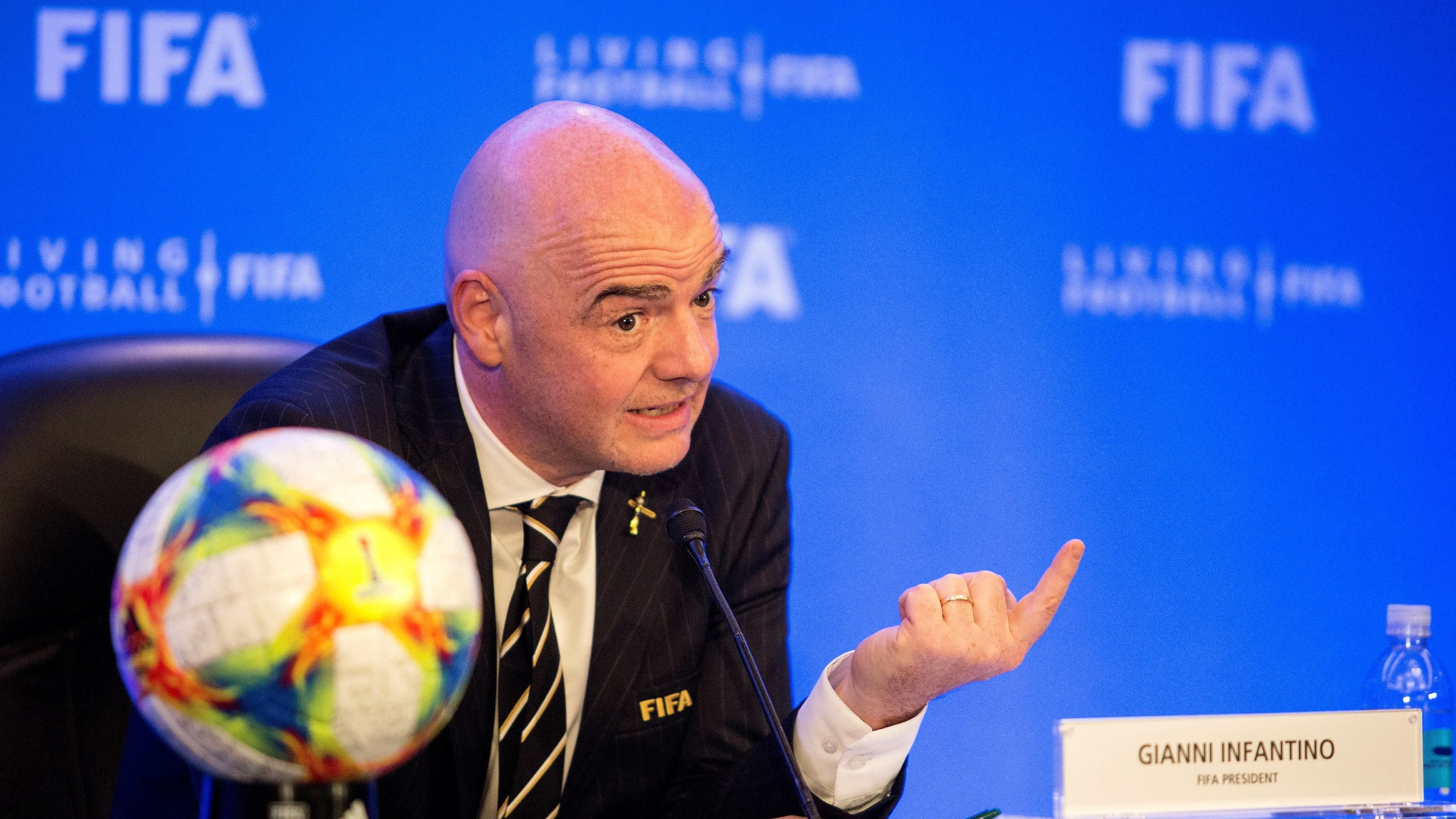 Gianni Infantino, presidente de la FIFA