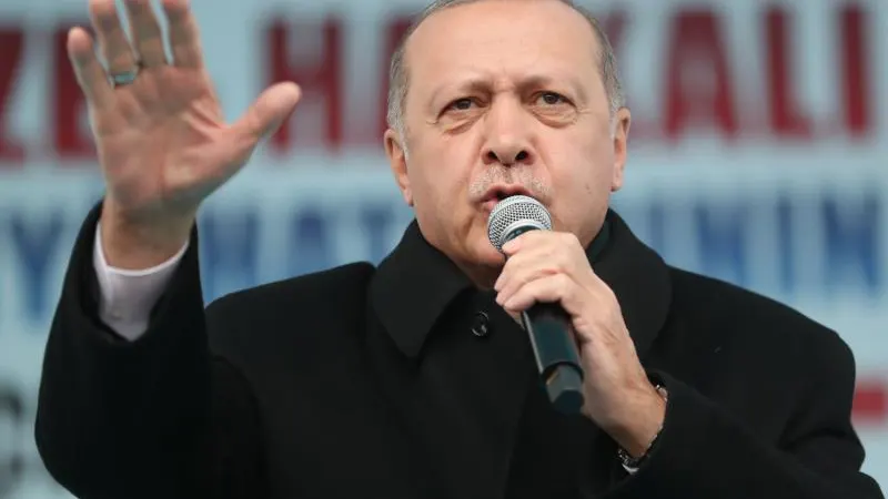 El presidente de Turquía, Recep Tayyip Erdogan