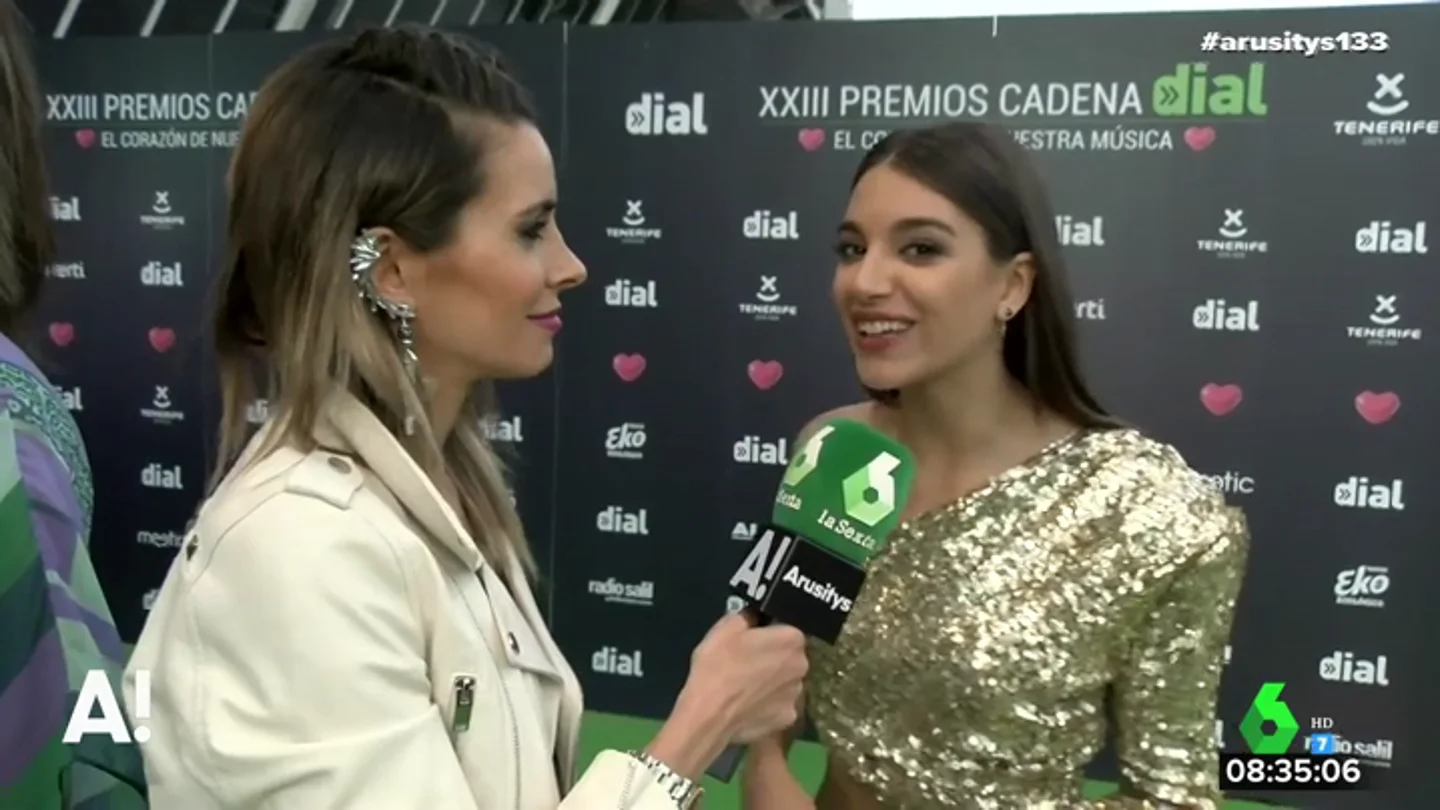 El grito de Ana Guerra en los Premios Cadena Dial: "Qué vivan las mujeres" El grito de Ana Guerra en los Premios Cadena Dial: "Qué vivan las mujeres"