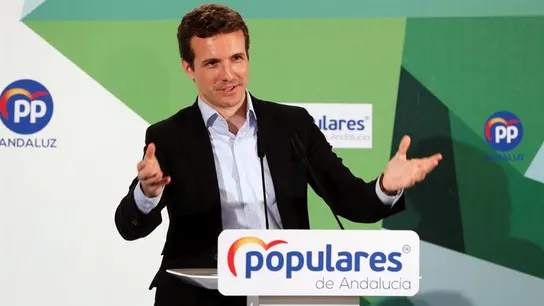 El líder del PP, Pablo Casado El líder del PP, Pablo Casado
