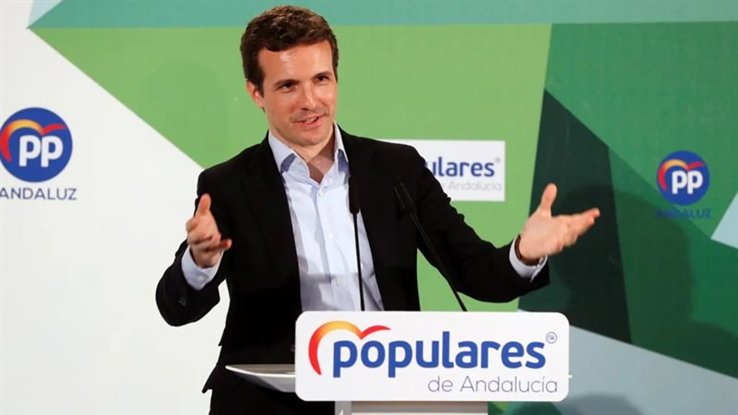 El líder del PP, Pablo Casado El líder del PP, Pablo Casado