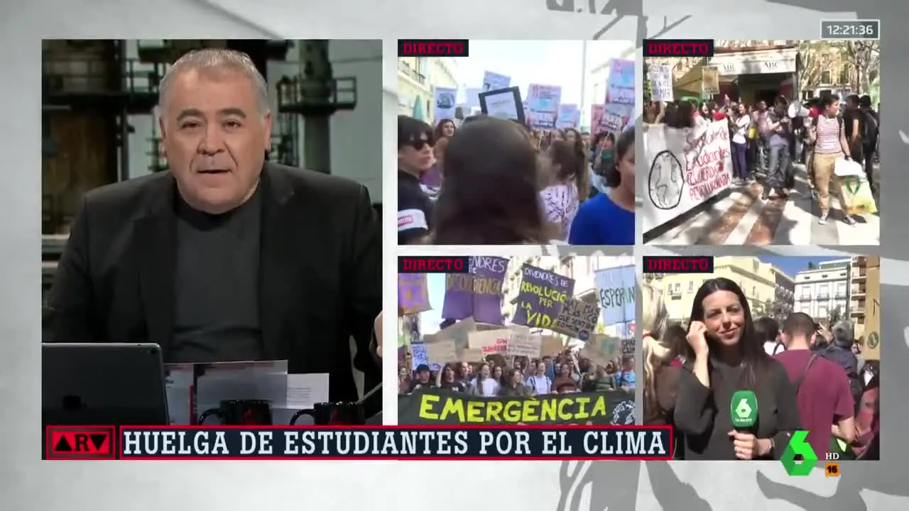 Manifestaciones contra el cambio climático