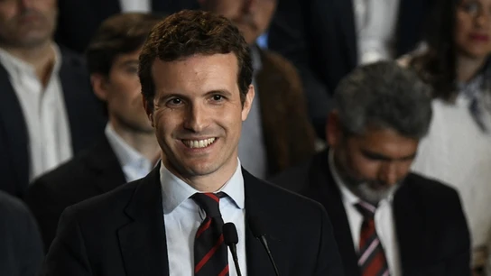 Pablo Casado en la presentación de sus cabeza de lista a las generales en Madrid Pablo Casado en la presentación de sus cabeza de lista a las generales en Madrid