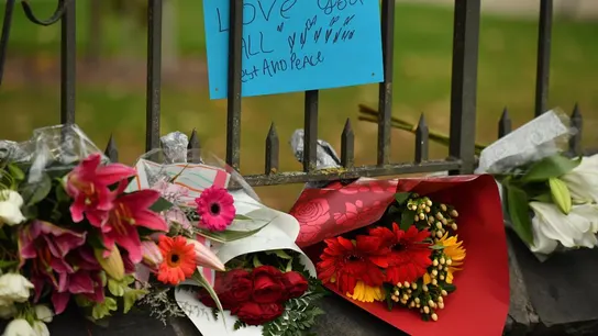 Flores en recuerdo a las víctimas de la matanza de Nueva Zelanda Flores en recuerdo a las víctimas de la matanza de Nueva Zelanda