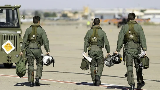 Soldados del Ejército del Aire. Soldados del Ejército del Aire.