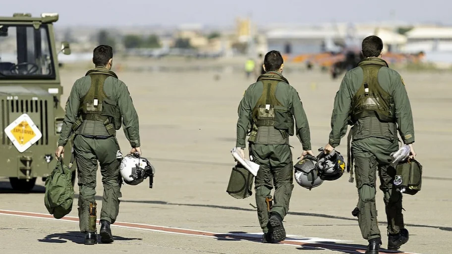 Soldados del Ejército del Aire.