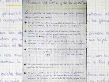 La carta realizada por María Gombau, madre de los menores asesinados La carta realizada por María Gombau, madre de los menores asesinados