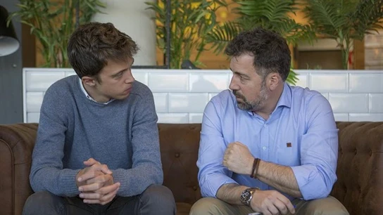 Errejón y Pedro del Cura, alcalde de Rivas Errejón y Pedro del Cura, alcalde de Rivas