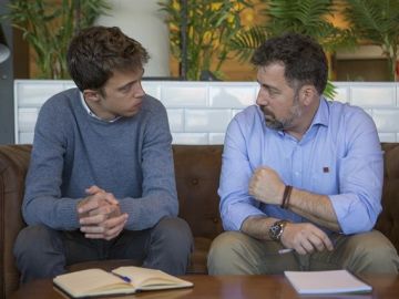 Errejón y Pedro del Cura, alcalde de Rivas Errejón y Pedro del Cura, alcalde de Rivas